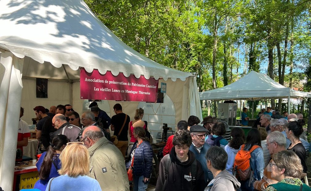 Le stand des vieilles lames