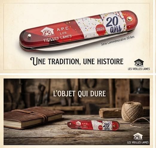 Couteau des 20 ans des Vieilles Lames