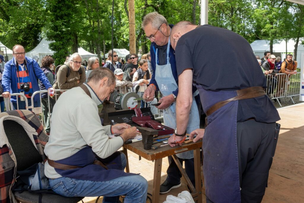 Le concours Jobs Knife Challenge à Coutellia, les 3 vieilles lames